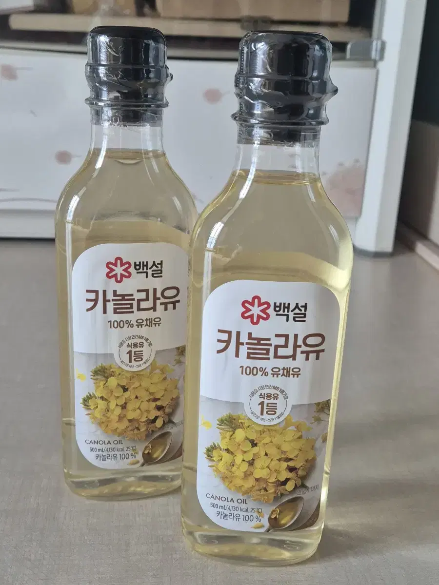 백설 카놀라유 500ML 새상품 판매